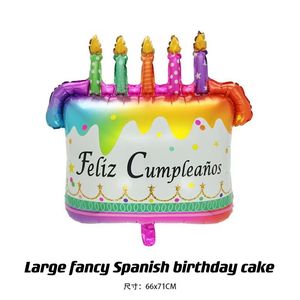 Globos de Pastel Gigantes de Acción de Gracias y Año Nuevo para Fiestas Infantiles - Globos de Aluminio para Decoración de Pasteles - Product Image 5