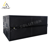 Subwoofer professionnel actif L-solution HDL 9006AS, néodyme, 8 ohms, 2600 W, 18 pouces, double bobine vocale