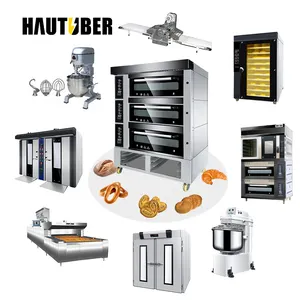 Golden Supplier Automatic Commercial Bakery Equipment Dough Mixer Oven Bread Making Machine Dough Sheeter