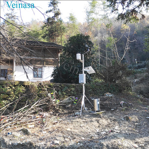 Stasiun Cuaca Otomatis Pribadi Nongjiale AWS505 Layar LED Platform Cloud Komunikasi Multi-Arah Veinasa - Product Image 3