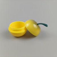 ODM Personnalisé 10g Contenants vides pour baume à lèvres en forme de cerise mignons, pots portables pour soin des lèvres, gommage, crème pour les yeux pour enfants