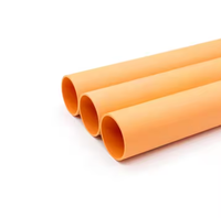 Tuyau PVC PN10 de bonne qualité pour l'alimentation en eau, raccord à embout ou à connexion rapide TS, tuyau de plomberie en plastique pour l'irrigation agricole