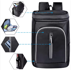 Sac isotherme pour la livraison de nourriture, sac à dos isotherme réutilisable personnalisé pour le travail, le pique-nique, la plage, le camping, la randonnée - Product Image 6