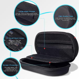 Funda Estuche Portátil de Viaje con Cremallera Compatible con Consola de Juegos Sony <span class=keywords><strong>PSVita</strong></span> <span class=keywords><strong>1000</strong></span> 2000 (Negro) - Product Image 2
