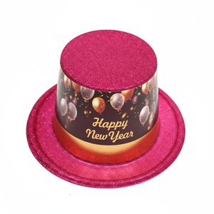 Chapeau à paillettes du Nouvel An, 72 pièces/lot, chapeau Fedora en polyester pour enfants, fête, sport, plage, occasions de Noël, modèle à paillettes - Product Image 2