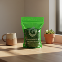 Sachets hermétiques pour échantillons, emballage alimentaire pour produits biologiques avec design à encoche de déchirement et fermeture refermable