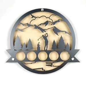 Soporte de silicona para pelotas de golf con orificios, el mejor para bolsas, con diseños personalizados, fundas protectoras y marcadores para estantes. - Product Image 3