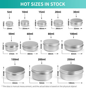 <span class=keywords><strong>Pot</strong></span> en <span class=keywords><strong>aluminium</strong></span> Offre Spéciale Boîtes en <span class=keywords><strong>aluminium</strong></span> à impression personnalisée Emballage cosmétique personnalisé Boîtes en <span class=keywords><strong>aluminium</strong></span> <span class=keywords><strong>Pot</strong></span> de crème avec couvercle à vis en <span class=keywords><strong>aluminium</strong></span> - Product Image 3