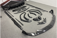 Kits de carrosserie en fibre de carbone souple de style M URUS pour lèvre avant en carbone de style M URUS à M sur les ailes diffuseur de jupe latérale becquet d'échappement