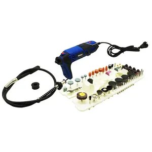 HERZO 170W 190pcs Accessories Variable Speed Rotary Tool Kit