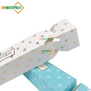 Scatola di Cracker di natale stampata personalizzata di alta qualità per scatole regalo di carta di bellezza cosmetica - Product Image 4