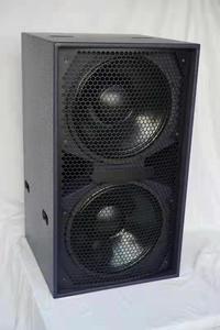 Système de sonorisation extérieur à ligne acoustique passive avec caisson de basses DJ double de 18 pouces BR218-<span class=keywords><strong>L</strong></span> 2025, haut-parleur avec amplificateur de 4 ohms en bois - Product Image 3