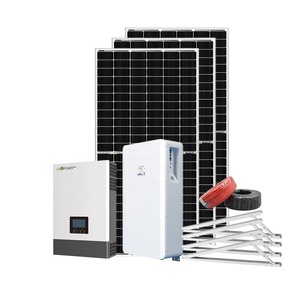 Sistema de Energía Solar Híbrido Fuera de la Red LUXPOWER SNA 5000, 5000VA/5000W, Pantalla LCD, Protección IP65, Alta Eficiencia - Product Image 1