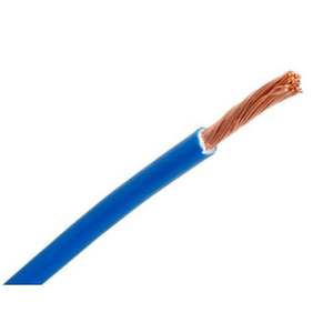 Rollo - Hilo de línea flexible azul de 100m, 6 mm, ideal para instalaciones eléctricas, duradero y resistente a la intemperie. - Product Image 1
