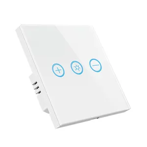 Wi-Fi Controlled Power Wall smart dimmable Switch AU US American USA Standard Smart Home WIFI Lighting dimmer Touch Switch