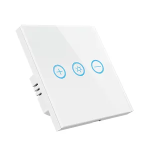 Commutateur dimmable mural intelligent d'alimentation contrôlée par Wi-Fi AU US American USA Standard Smart Home WIFI gradateur d'éclairage interrupteur tactile