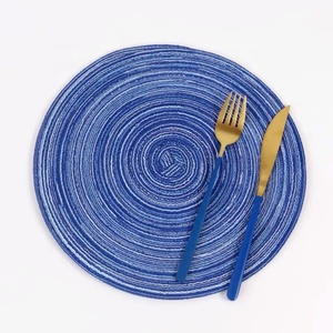 Tischdecke Matte Japan Stil gewebte runde Tisch matte für Esstisch akzeptieren benutzer definierte - Product Image 4
