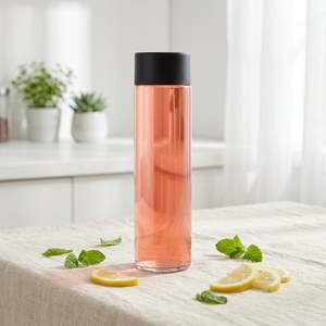 Bouteille d'<span class=keywords><strong>eau</strong></span> <span class=keywords><strong>Voss</strong></span> Still 800 ml, bouteille d'<span class=keywords><strong>eau</strong></span> en verre à large ouverture avec bouchon gris - Product Image 3