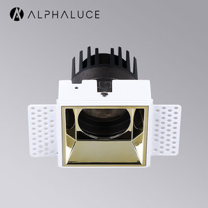 Espejo Abajo Luz Para Interior Arquitectónico <span class=keywords><strong>Oficina</strong></span> <span class=keywords><strong>En</strong></span> Casa 7W Trimless Techo Ajustable Cuadrado Invasable Downlight - Product Image 2