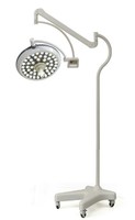 Lampe d'opération mobile sans ombre MICARE POWER LED E500L, lampe de salle d'opération portable, lampe d'opération