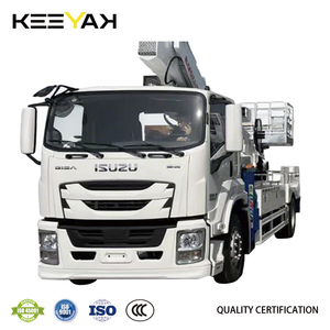 Sức mạnh mạnh mẽ ISUZU 4x2 xe tải nền tảng làm việc trên không 45m xe tải hoạt động trên cao 205hp xô xe tải Boom Lift - Product Image 2