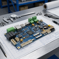 Servicio de Fabricación Electrónica Llave en Mano: Ensamblaje de Placa PCB BMS para Estación de Energía Portátil, Unidad de Distribución de Energía de Alta Corriente