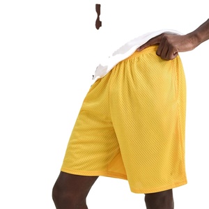 กางเกงขาสั้นตาข่ายผู้ชาย ผ้าสเตรช น้ำหนักเบา ระบายอากาศได้ดี เหมาะสำหรับออกกำลังกาย ฟิตเนส วิ่ง และฝึกซ้อม - Product Image 6