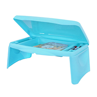 Table d'étude pliable moderne en plastique personnalisée pour enfants avec bureau pour ordinateur portable, idéale pour la chambre et le salon