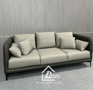 Sofá Tapizado Moderno para Sala de Estar con Diseño Limpio y Asientos Acolchados para Decoración del Hogar - Product Image 3