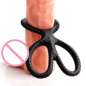 Caja Personalizada Gratis - Anillo para Pene de Silicona Reutilizable, Anillo para Pene Masculino, Retardante de Eyaculación, Productos para Adultos, Juguete Sexual para Hombres - Product Image 2