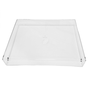 Custom High Transparency Acrylic Turntable Dust Cover Anti Static <b>Vinyl</b> Record Player Protective Shield with Magnetic Closure - Product Image 2