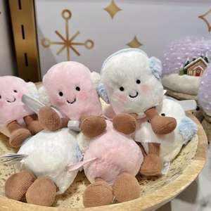 هلام Catt لطيف حلوى القطن أفخم دمية القطن فائقة النعومة القطن للأطفال مع غطاء للأذن لعبة الحيوانات المحشوة - Product Image 5