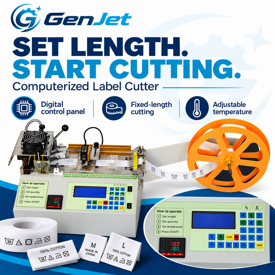 Computerized Label Cutter with 95mm Cutting Width and Adjustable ...