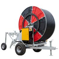 Máquina de Riego Automática con Carrete de Manguera y Pulverizador Móvil, Estándar CE ISO, JP90 300, Fábrica OEM