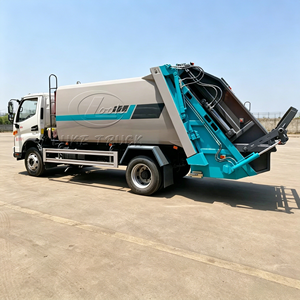 Camion à ordures compacteur JAC Junling V7 à compression élevée, directement de l'usine, pour les déchets municipaux urbains - Product Image 4