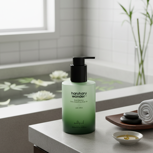 Haruharu Wonder Black Bamboo Carrier Oil 200ml Aceite corporal suavizante diario de alta calidad - Product Image 3