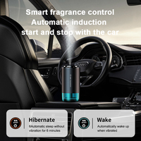 Diffuseur de parfum liquide personnalisé pour grille d'aération de voiture, fonction rafraîchissante, design luxueux, longue durée, en alliage d'aluminium