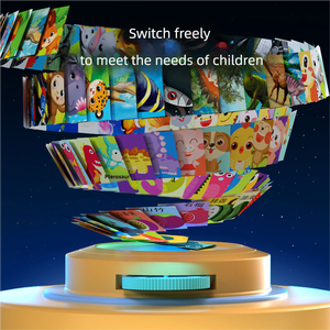 128 modèles enfants allument Projection lampe de poche torche jouet coucher histoire éducation précoce jouets bébé <span class=keywords><strong>projecteur</strong></span> pour enfants cadeau - Product Image 3