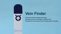 EURVET Vein Viewer Finder : Projecteur Vasculaire Clinique pour Visualiser Précisément les Images des Vaisseaux Sanguins, Support de Bureau en Option