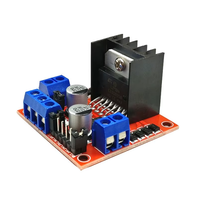 Module de commande de moteur DC L298N, double pont en H, module de commande de moteur 2A