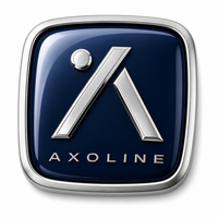 Emblème de voiture carré minimaliste personnalisé, bleu marine, argent brossé, logo monogramme personnalisé, autocollant acrylique bombé pour voiture, OEM