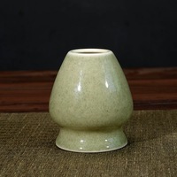 Ensemble de matcha en céramique avec support, ensemble de fouet à matcha 4 pièces, coffret cadeau pour les amateurs de matcha