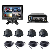 Enregistreur vidéo numérique SeemeTech H.264 H.265 1080P 4CH MNVR ADAS DMS BSD NVR MDVR GPS WiFi en option, camion, garantie 1 an