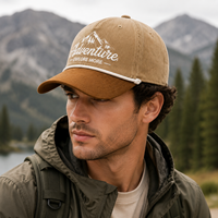 Casquette de baseball en velours côtelé personnalisée avec logo brodé vintage, réglable, pour l'extérieur, fournisseur OEM