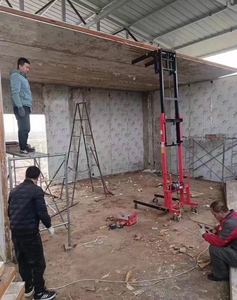 इस्पात निर्माण और तार रस्सी के साथ पेशेवर इलेक्ट्रिक फायर पाइप लिफ्ट स्टेकर नया - Product Image 5