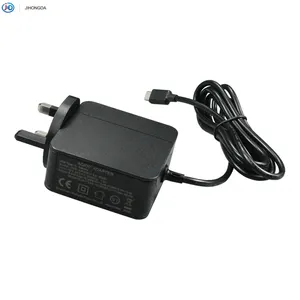 uk market 20v 3.25a 65w pd fast charger with high quality gs pse kc ccc certificates for laptop/thinkpad/dell pad/i phone