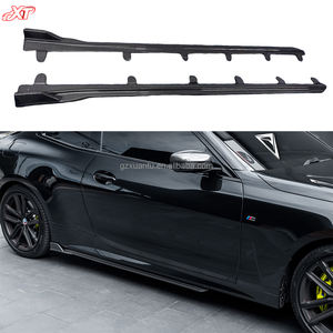 G22 <span class=keywords><strong>Coupe</strong></span> MP estilo fibra de carbono faldas laterales extensión labio para <span class=keywords><strong>BMW</strong></span> 4 Series G23 Convertible Bodykit 2020 + - Product Image 1