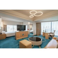 Ensembles de meubles de chambre d'hôtel modernes Americas Best Value Inn, lits Queen et King Size, en métal et bois massif écologique, durables, pour appartement, luxe royal