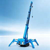 Grue araignée électrique intelligente avec mode de commande automatique et fonctionnement silencieux pour les installations intérieures