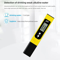 Instrument portable de test de la qualité de l'eau pour aquarium, testeur de pH, stylo de détection de la valeur de pH